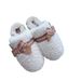 Correct Logo 1 Lamb Wool UG Closed-Toe Furry For Women Autumn Winter New Warm Fleece-Lined Flat Outdoor Slippers Cotton Shoes_vogvips.com