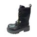 2025 Autumn Winter New Metal Buckle Genuine Leather Thick Sole Martin For Women British Style Lace-Up Fashionable_vogvips.com