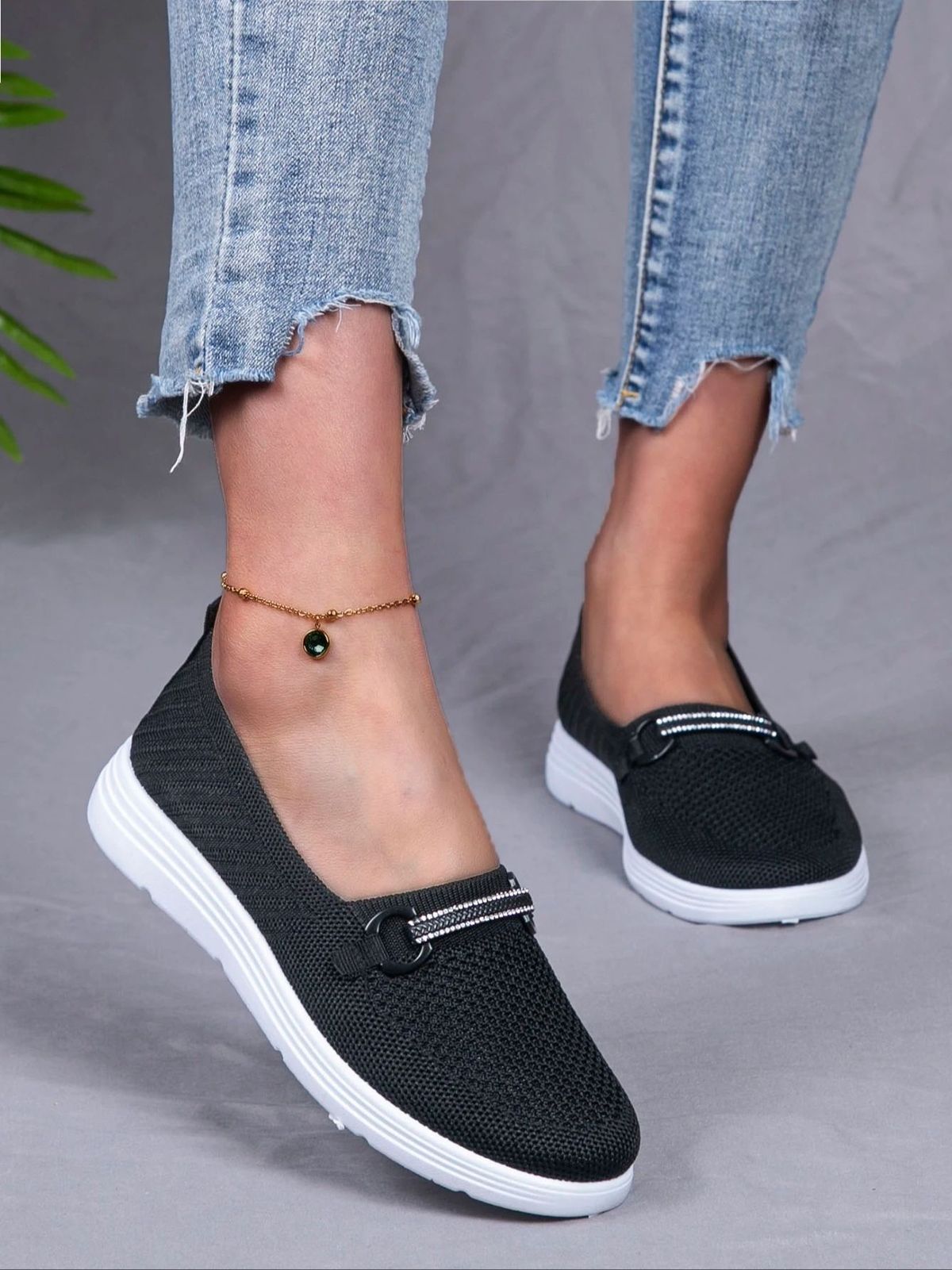 Spring New Women's Fashionable, Breathable, Lightweight, Non-slip, Wear-resistant, Casual Sports Shoes, Flat Shoes_vogvips.com