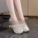 2026 White Sneakers Spring New Korean Casual Sports Versatile Women's Shoes For Students Street Style K881_vogvips.com