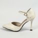 European And American Minimalist Summer High-heeled Shoes, Shallow Pointed Toe, Hollowed-out Back, Back Strap, Single_vogvips.com