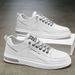 Summer New Breathable Thin Hollow Mesh Men's And Versatile Small White Casual Board Shoes, Trendy Shoes_vogvips.com