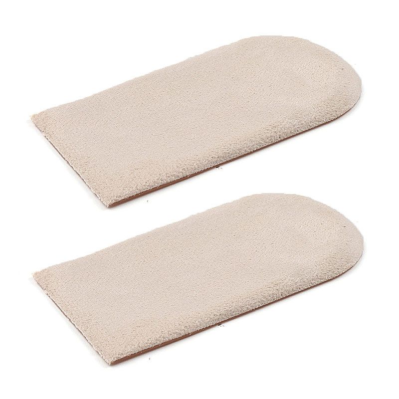 Adjustable Height Insoles For Men & Women - GEL & Suede Heel Pads For Sneakers, Dress Shoes & Casual Shoes - Discreet Lift For Leg Lengthening_vogvips.com