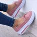 Women's Plus Size Casual Shoes For Spring, Thick-Soled Front-Tie Shoes For Foreign Trade_vogvips.com