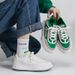 Dad Women Spring Dissolved Thick Soled Board Ins Korean Edition Leisure Versatile Internet Celebrity Fashion Little_vogvips.com