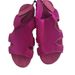 Foreign Trade Plus Size 2026 Summer New European And American Peep-Toe Breathable Elastic Knit Flat Sandals_vogvips.com