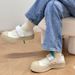 Zhao Lusi Mercury Style MONA Round Toe Women's 2025 New Mary Jane Chunky Shoes Thick Sole Velcro Daily Versatile_vogvips.com