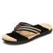 Large Size Beach Flip Flops For Outdoor Anti Slip Rubber Sandals, Men's Clip On Slippers, Summer_vogvips.com