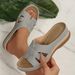 Wedge Vintage Anti-Slip Leather Slippers Premium Orthopedic Sandals Casual Platform Retro Shoes Home Slides Women_vogvips.com