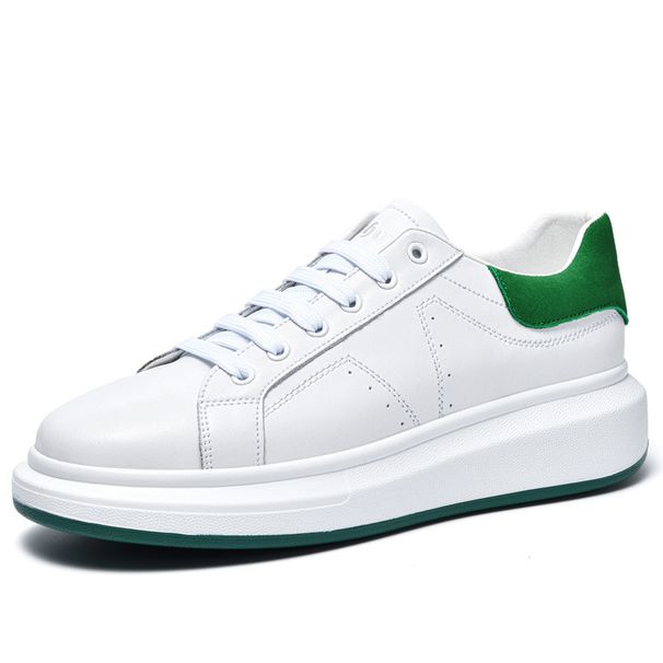 Invisible Height Increase White Shoes Men And Women Couple Platform Men's Board Shoes Men's Casual Shoes Sports Shoes_vogvips.com
