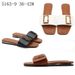 Women's Summer Slide Sandals - Comfortable Square-Toe Flip Flops For Beach, Casual & Everyday Wear (Black/White/Brown, Sizes 36-42)_vogvips.com