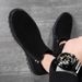 European Warm Series Martin Autumn Winter Fleece Lined Warm British Style Short Suede Leather Mid-top Men's Boots_vogvips.com