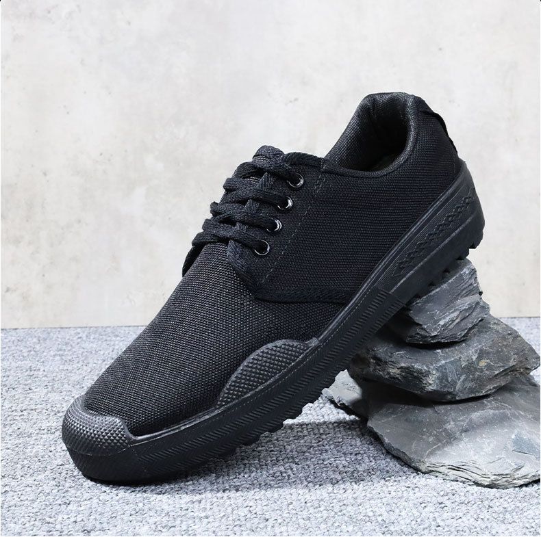 Men's And Women's Camouflage Work Shoes Rubber Military Training Labor Wholesale Shoes for Construction Site_vogvips.com