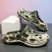 Claccis Men Slippers 2025 Men Summer Beach Shoes Women Outdoor Shoes Camouflages Slide Sandals Summer Couples Garden Clogs_vogvips.com