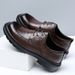 European Warm Series High-End Men's Soft Sole Formal Business 2025 New Black Height Increasing Genuine Leather Casual Groom Wedding Shoes Men_vogvips.com