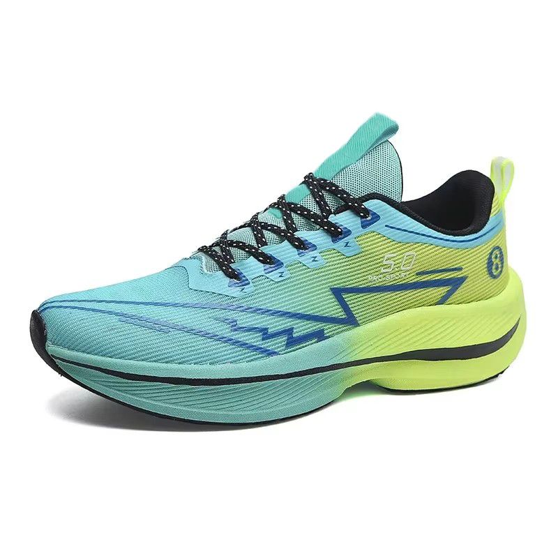 Brand Men's Carbon Plate Running Soft Cushion Shock Absorbing Sports Unisex Sneakers Light Anti-Slip Training Shoes_vogvips.com
