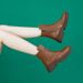 Women's Martin Autumn Single 2025 British Style Short Winter Fleece Lined New Genuine Leather Thick Sole Boots_vogvips.com
