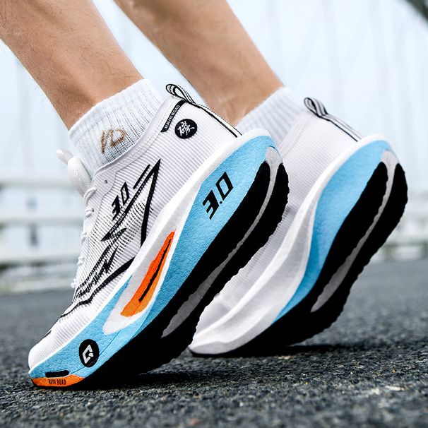 Men Sneakers Mesh Comfort Tennis Shoes 2025 Men's Running Carbon Board 3.0 Cushion Sports Training Jogging Speciality Jog Shoes_vogvips.com