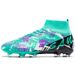 Men's High-Top Soccer Cleats AG/TF/FG For Youth And Kids - Lightweight Synthetic Leather Upper With Rubber Outsole For Indoor/Outdoor Training_vogvips.com