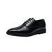 Euro Step 2025 New Professional Men's Soft Sole Lace-up Wedding Youth Dating British Style Business Casual Leather Shoes_vogvips.com