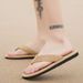 Non-slip Soft-soled Flip-flops For Men Couples, Men's And Women's Beach Sandals, New 2024 Seaside Summer Student Style_vogvips.com