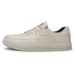 Men's Round Head Board Shoes Cowhide Surface Breathable Casual White Shoes Thick Sole Low Top Sports Men's Shoes_vogvips.com
