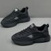 Men's Breathable Mesh Sneakers - Lightweight Soft Sole Dad Shoes For Walking & Daily Wear (Black/White/Blue-White)_vogvips.com