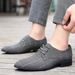 Summer New Large Casual Breathable Pointed Canvas Leather Old Beijing Cloth Men's Shoes_vogvips.com