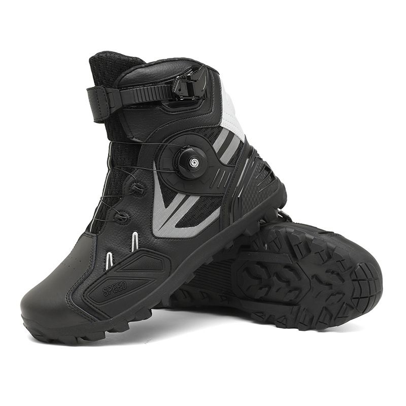 JC S1917 Motorcycle Shoes Motorcycle Riding Shoes Men's Rider Four Seasons Off Road Motorcycle Boots Racing Short Boots Four Seasons_vogvips.com