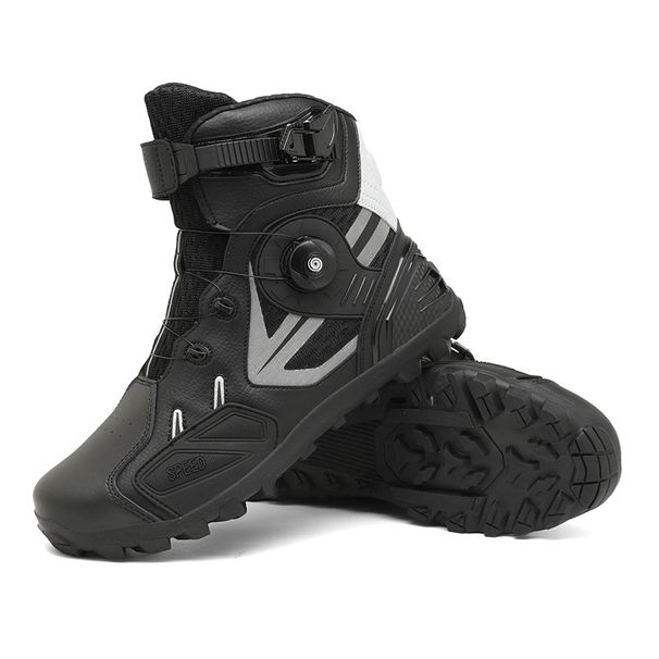 JC S1917 Motorcycle Shoes Motorcycle Riding Shoes Men's Rider Four Seasons Off Road Motorcycle Boots Racing Short Boots Four Seasons_vogvips.com