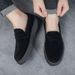 Fashion Platform Men Loafers Comfortable Mens Casual Lightweight Slip On Walking Sneakers Breathable Flats Driving Shoes_vogvips.com