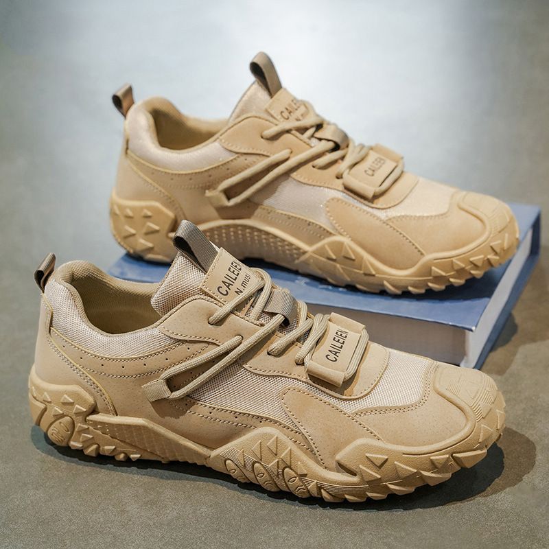 Men's Safety Work Shoes Breathable Slip-Resistant Wear-Resistant Lightweight Casual Comfortable For Construction Hiking Outdoor_vogvips.com