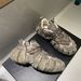 Tire Dad Summer 2024 New Vintage Thick Sole Rebound Shoes Genuine Leather Sneakers_vogvips.com