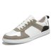 Men's Shoes Breathable Men's Small Sports Casual White Shoes Leather Shoes Walking Board Shoes_vogvips.com