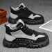 Men's Martin Boots High-Top Autumn British Retro Outdoor Hiking Waterproof Anti-Slip Thick Soles Durable Work Short Boot_vogvips.com