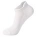 Cotton socks sports men's and women's running socks solid color casual short tube four seasons boat socks_vogvips.com