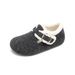 Round Toe Rubber Flat Casual Comfortable Woolen For Women Winter Fleece Lined Cotton Shoes With Hidden Wedge_vogvips.com