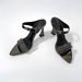 Summer New European And American Style Thin-heel Open-toe Pointed PU High-heeled Mules Women, Fashionable For Outdoor_vogvips.com