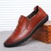 European Warm Series Leather Shoes For Men With Fleece Lining, Spring Breathable Men's Cotton Casual Shoes, Non-Slip_vogvips.com