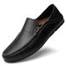 ShoeVault Autumn Men's Genuine Leather Large Size Loafers Breathable Flat Fashion Business Casual Outdoor Trendy Shoes_vogvips.com