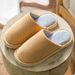 Autumn And Winter Warm Cotton Slippers Large Size For Men And Women Non-slip Suitable Indoor And Outdoor Couple Home Shoes Warm Cotton Slippers_vogvips.com