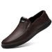 Men's Casual Leather Shoes, Casual Lace-up Leather Shoes, Platform Soft Leather Men's Shoes_vogvips.com