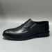 High-end Genuine Leather Versatile Pointed Toe Slip-on Business Casual Formal First Layer Cowhide Men's Shoes_vogvips.com