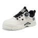 Autumn 2025 New Breathable Workwear Trend Versatile Martin Boots Men's Thick Soled White Sports Board Shoes_vogvips.com