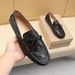 New Genuine Driving White Loafers Casual Slip-On Lazy Fashion Summer Leather Shoes_vogvips.com