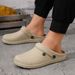 Men's Flat EVA Plastic Waterproof Perforated With 2 Pairs Of Sandals And Slippers, Fisherman's Shoes, Nurse's Shoes_vogvips.com