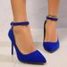 European And American Style High Heels 2025 Spring Sexy New Women's Pointed Toe Stiletto Fashion Retro Shallow Single_vogvips.com