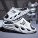 Thick Soled With A Feeling Of Stepping On Poop Men In Summer, Suitable Outdoor Wear Sports, Cool Slippers For Home_vogvips.com