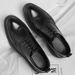 Euro Step Brogue Business Formal Casual Leather Autumn Men's Wedding Groom Shoes New Style_vogvips.com