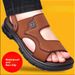 Men's Casual Slip-On Breathable Synthetic Leather Soft Bottom Anti-Slip Comfortable Dad Shoes Trendy Style PVC Material_vogvips.com